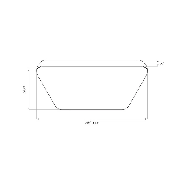Plafon Nemo Czarny 11W LED