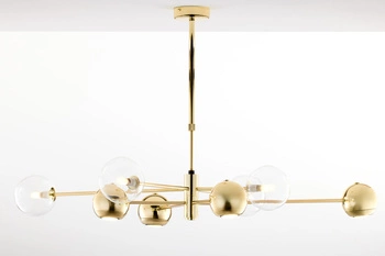 Nowoczesny Żyrandol MOKA wys. 47-69cm 4xG9 4xGU10
14W IP20 | Złoty