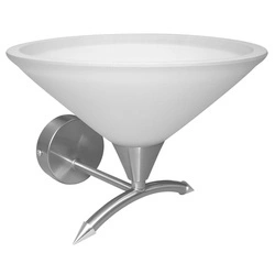 Kinkiet HELIA 21-74204 satyna nikiel/biały 1x60W E27