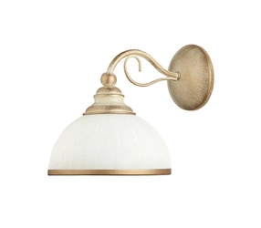 Klasyczny Kinkiet XSARA wys. 21cm 1xE27 15W IP20 | Ecrie