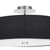 Lampa sufitowa plafon VIVIANE śr 50cm czarny 6390