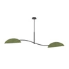 Lampa sufitowa Emibig LOTUS 2 BL GREEN 1461/2