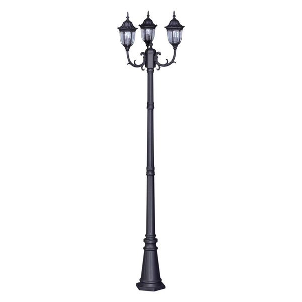 Lampa ogrodowa stojąca K-7007A2/3N CZARNY z serii VASCO