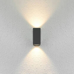 Kinkiet zewnętrzny Italux Genta OWL-2198-1SQ