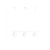 Aldex Lampa wisząca BERYL 3, 1006E, biała, 3x40W E14