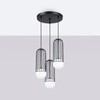 Lampa wisząca BRINA 3P czarna