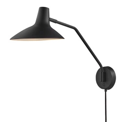 Kinkiet DARCI E14 25W Metal | Czarny