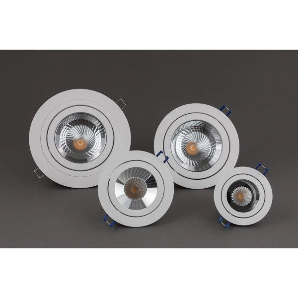 Oprawa wpuszczana PRESCO RO 10W ciepła 3000K śr. 12cm