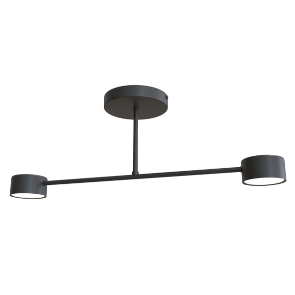 Lampa sufitowa Emibig HALO 2 Czarny 1355/2