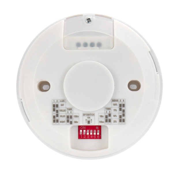 Czujnik obecności i ruchu mikrofalowy 360st 800/400W 6m n/t IP20 230V