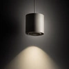 Lampa wisząca POINT DUO wys.130cm szer.13cm GU10 IP20 | Czarny - Silk gray 11513