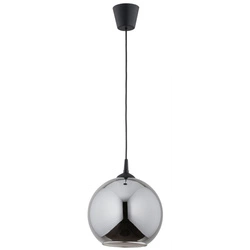 Lampa wisząca ALFA TIPI 250 CZARNA 1xE27 25cm | 61223