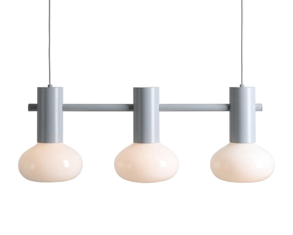 Aldex LAMPA WISZĄCA FLO 3 GREY S (opal glass) 7000E22_S