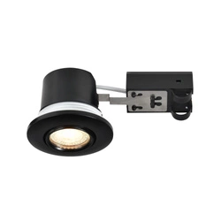 Oprawa wpuszczana UMBERTO GU10 7.5W Aluminium | Czarny