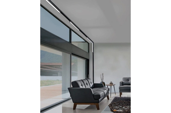 Azzardo ALFA SAGA TRACK MAGNETIC 12W 4000K BK 4605