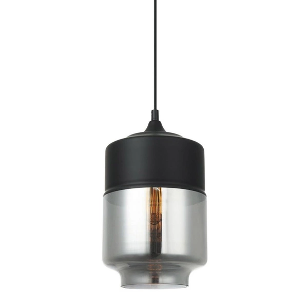 Lampa wisząca MOLINA śr. 18cm E27 | grafitowy