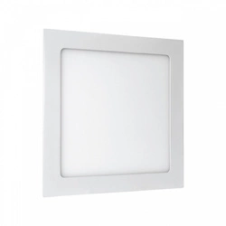 ALGINE ECO LED SQUARE 230V 12W IP20 CW OPRAWA PODTYNKOWA &