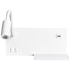 Lampa nocna z półką SHELF WHITE LED 4W+5W+2W ML6343