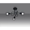 Żyrandol BELUCI 3S, czarny, 3x40W E14,  SL.1118