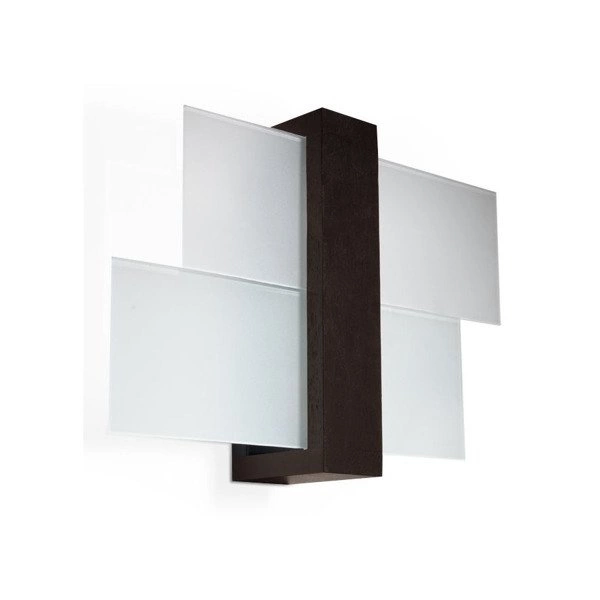 Kinkiet FENIKS 1 drewno Wenge 15w LED, SL.0075