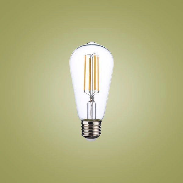 Żarówka dekoracyjna E27 BULB LED 3570 6,5W barwa ciepła 2200K transparentna 3570