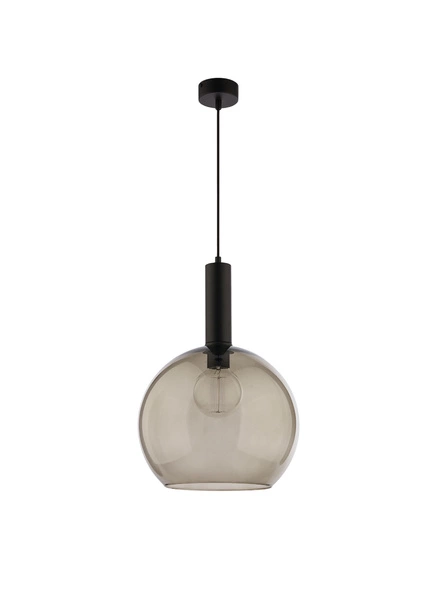Nowoczesna Lampa wisząca LAF wys. 80cm 1xE27 15W IP20 | Czarny