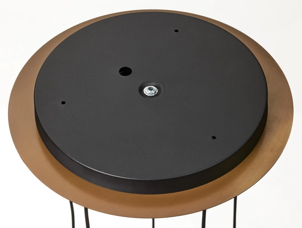 Nowoczesna Lampa wisząca ALAS wys. 35-136cm 5xG10 14W IP20 | Złoty