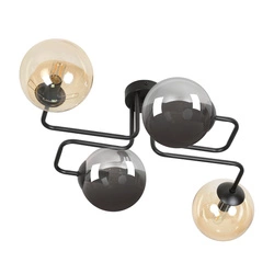 Lampa sufitowa Emibig BRENDI 4 BL MIX 2 843/4M2