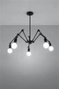 Żyrandol STARK 5 czarny