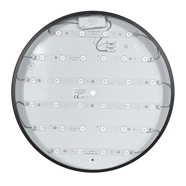 Plafon Natynkowy LED 40cm Okrągły BB01 40W 3000K Czarny