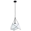 Lampa sufitowa ROMBUS BLACK 38cm