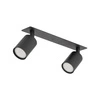 NEX BLACK 2XGU10 LAMPA SUFITOWA PODTYNKOWA 10799
