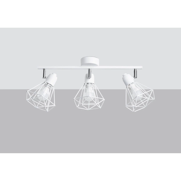 Lampa sufitowa ARTEMIS 3, biały/chrom, 3x40W E14, SL.1104