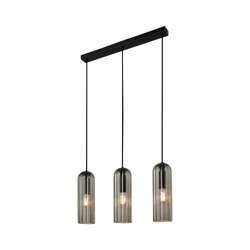 Lampa wisząca MIELLA E27 Szkło | Przydymiony