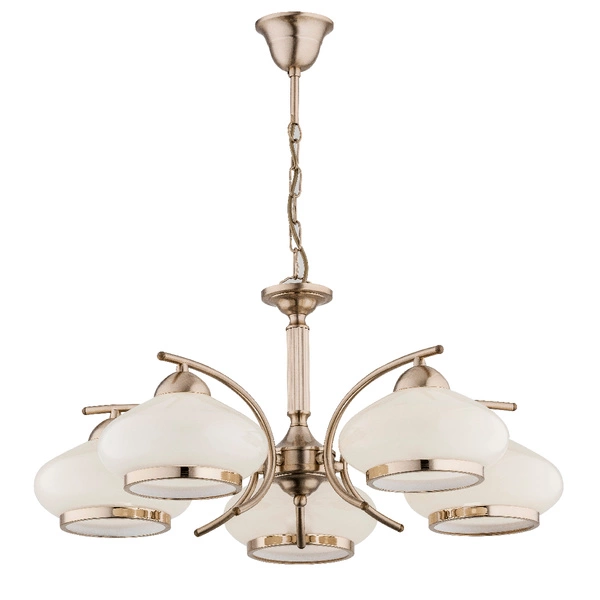 Żyrandol ALFA ETNA ZŁOTA 5xE27 59cm | 28295