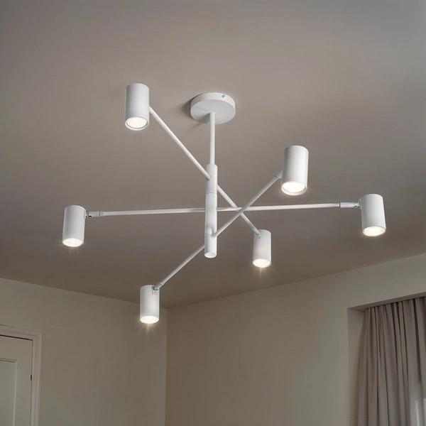 Lampa Siena 6 x spot GU10 DD-40 biała