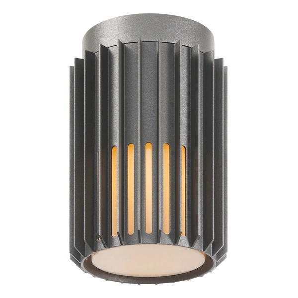Lampa sufitowa ALUDRA E27 15W Aluminium | Seaside antracyt