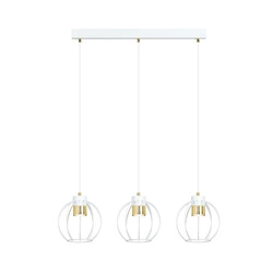 Lampa wisząca Emibig AJAX 3 Biały/GOLD 1224/3