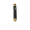 Lampa wisząca MARBLE BLACK/GOLD 1xGU10