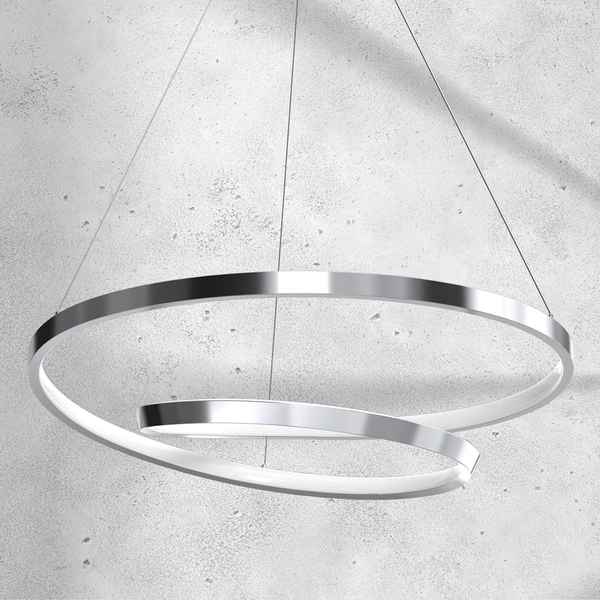 Lampa wisząca LUCERO, ML7949, chrom, 48W LED, barwa neutralna 4000K