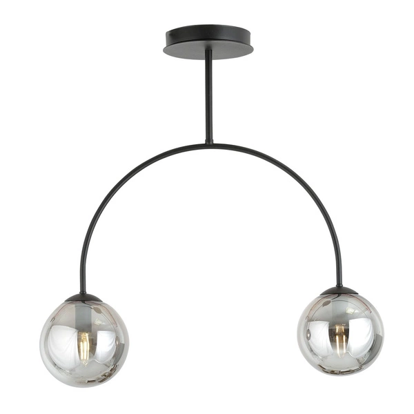 Lampa sufitowa Emibig ARCHI 2 BL GRAFIT 1287/2