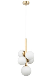 Lampa Sigma PERLA LUX 5 zwis biały 40786