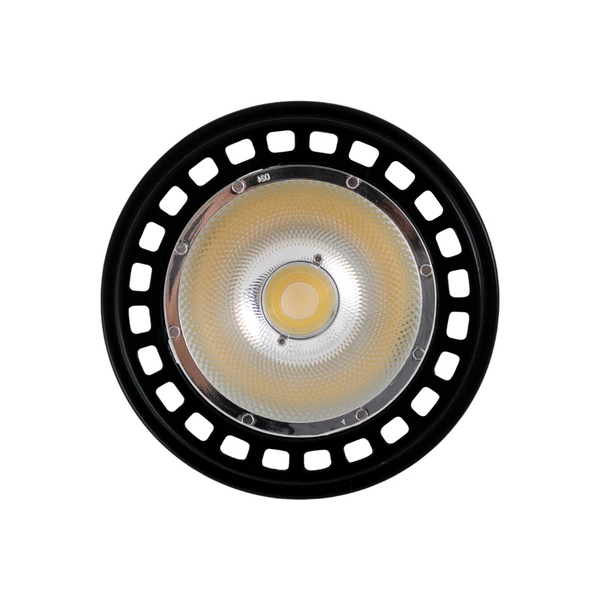 LED ES111 / GU10 15W ciepła 3000K 40° 1200lm | czarny