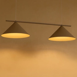 Lampa wisząca CAPITAL TAUPE 2xGX53