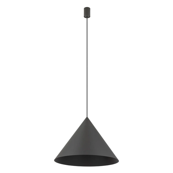 Lampa wisząca ZENITH M UMBRA GRAY śr. 50cm GU10 ES111 | ciemnoszary 10873