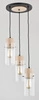 Lampa wisząca ALFA TANTUM DREWNIANA 3xE27 38cm | 60175