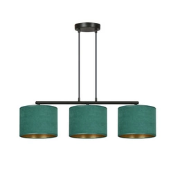 Lampa wisząca Emibig HILDE 3 BL GREEN 1051/3