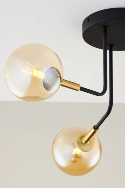 Nowoczesna Lampa sufitowa BURANO wys. 31cm 3xG9 14W IP20 | Złoty