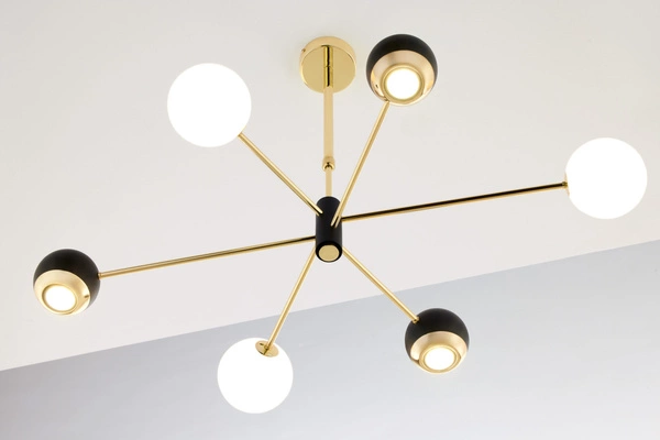 Nowoczesny Żyrandol MOKA wys. 47-69cm 3xG9 3xGU10
14W IP20 | Złoty