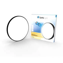 Plafon ZEUS LED LFR 42W IP44 śr. 48cm 4000K | czarny